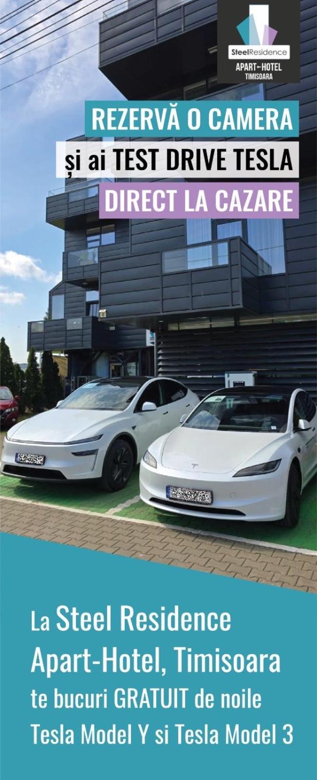 Steel Residence- Tesla Drive Experience Hotel de apartamente