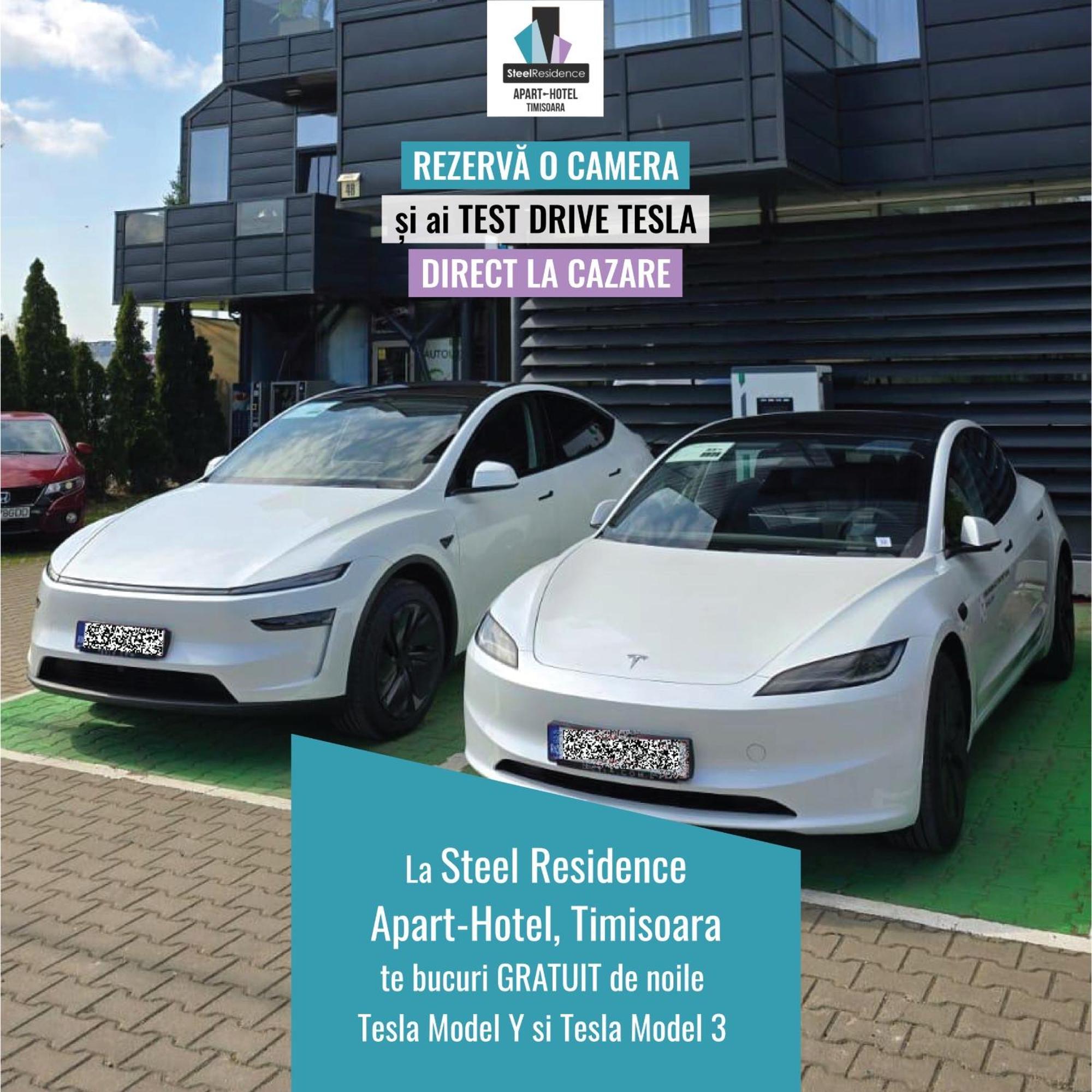 Steel Residence- Tesla Drive Experience Hotel de apartamente Timişoara